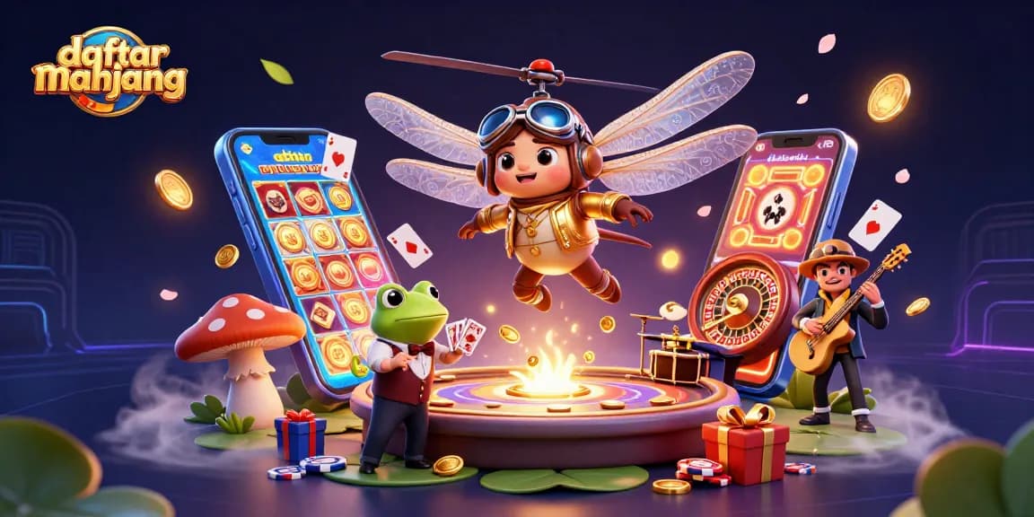 Play and win big with daftar mahjong in a vibrant casino atmosphere