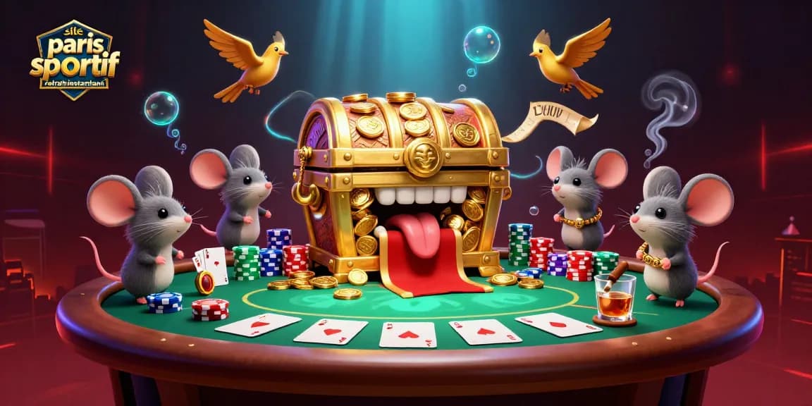 Attirez vos gains sur le site paris sportif retrait instantané avec des visuels de poker et des personnages intrigants.
