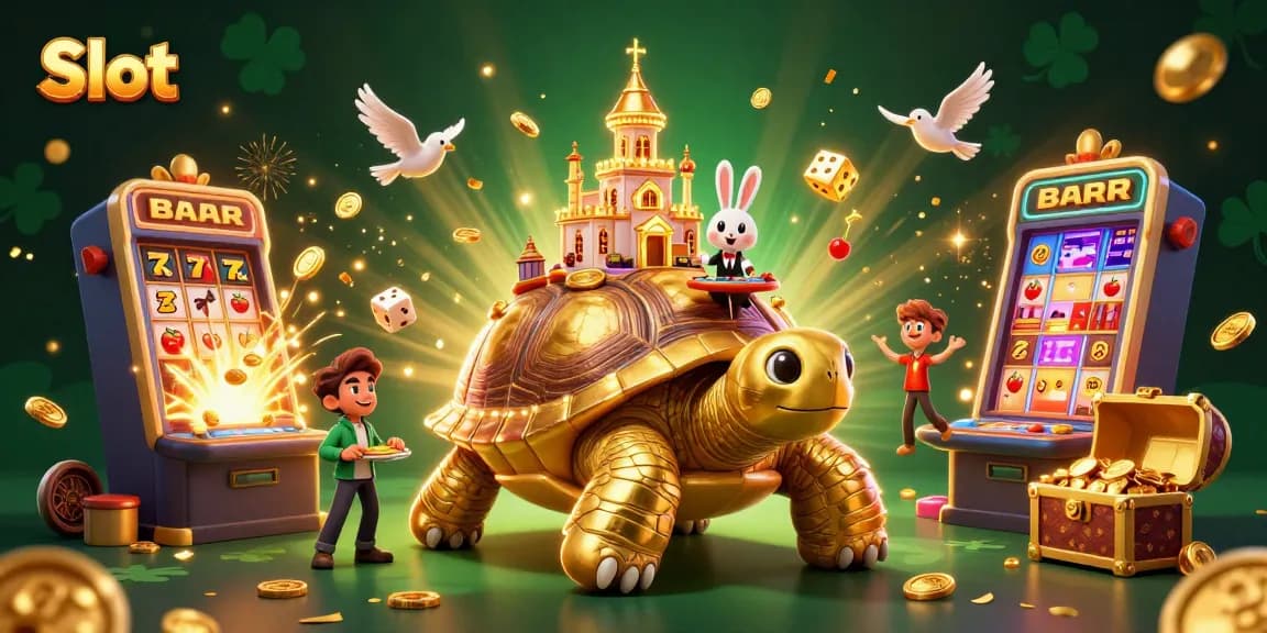 Spin the Slot and experience jackpot excitement with vibrant casino elements.