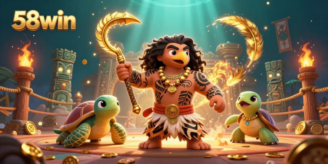 Experience winning strategies with 58win's engaging gaming scenes filled with vibrant characters and astonishing visuals.