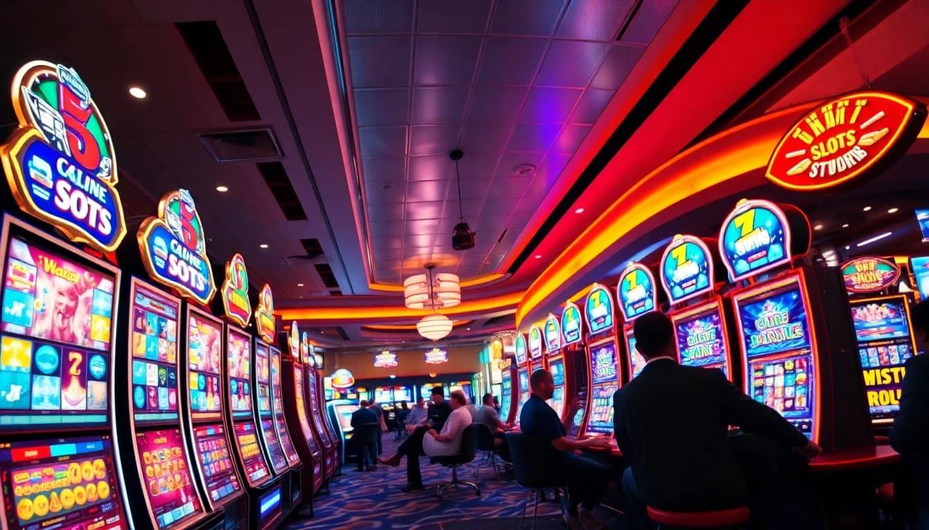 Experience thrilling online slots Uk with vibrant machines and energized gameplay atmosphere.