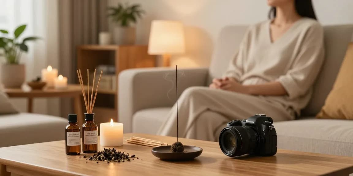 Experience the soothing aroma of buy-fairly-legal-liquid-incense in a cozy, relaxing home setting.