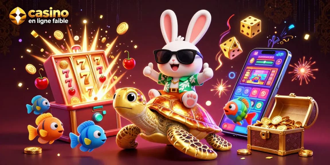 Participez à un gameplay passionnant au casino en ligne fiable avec des personnages chanceux et des éléments de jackpot.