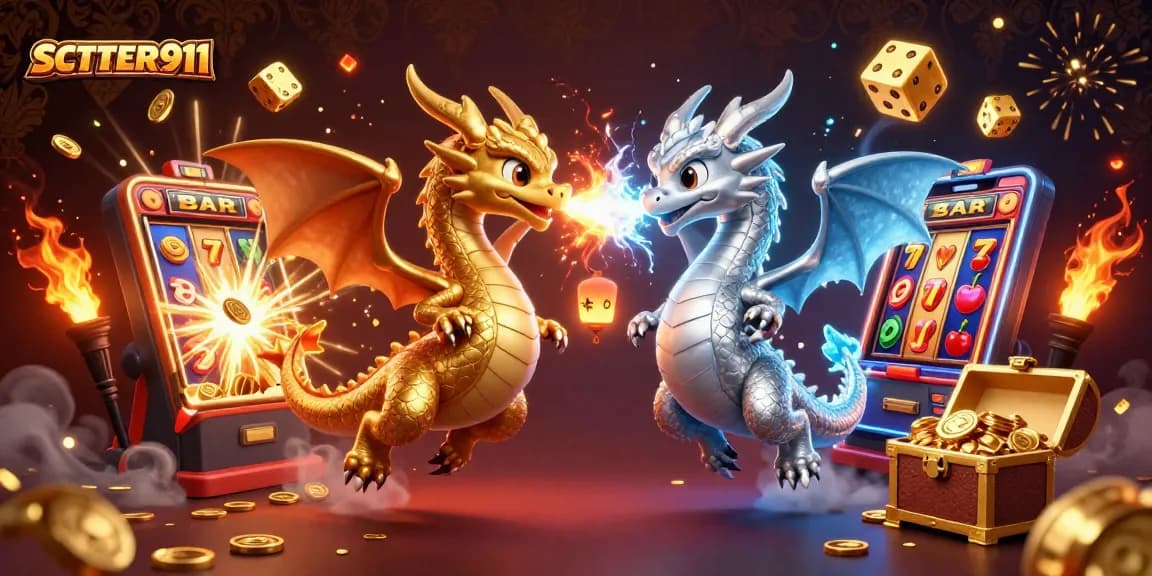 Experience excitement and jackpot thrills with SCATTER911's captivating 3D casino illustration.