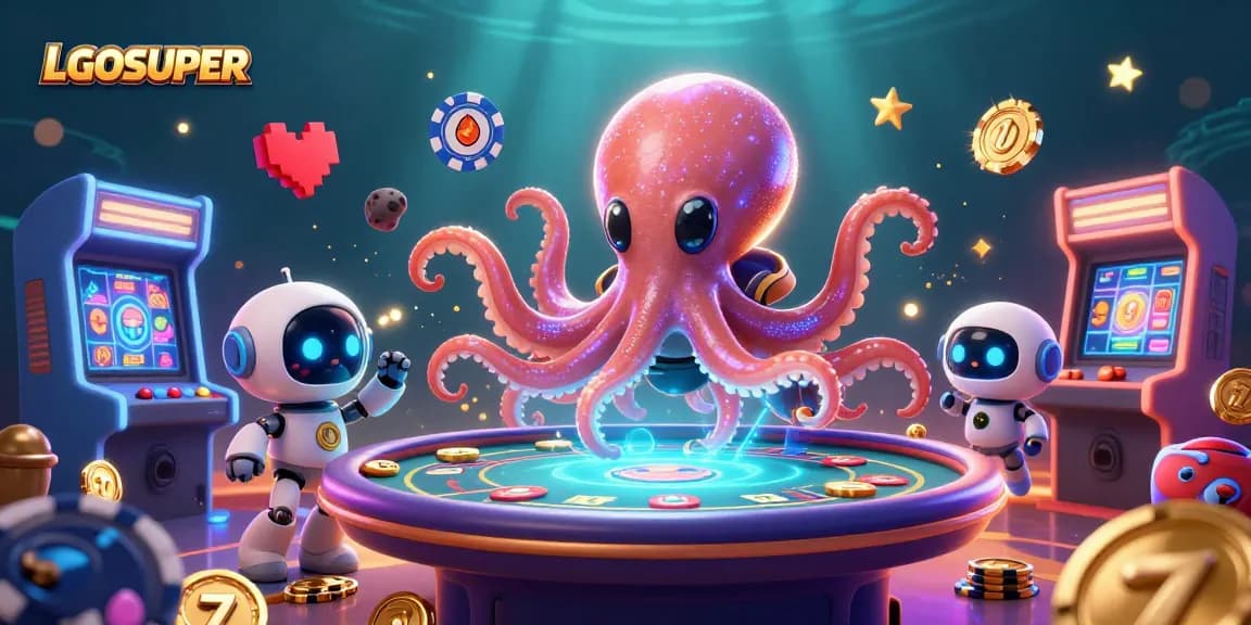 Join the excitement with LGOSUPER at a dynamic poker table full of adventure and vibrant slots.