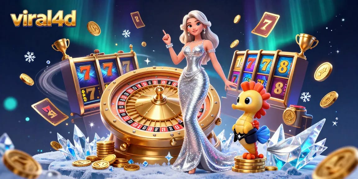 Play engaging slots at viral4d with dynamic jackpots and vibrant casino-themed visuals.