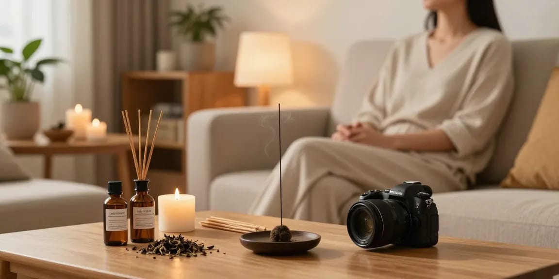 Experience the soothing aroma of buy-fairly-legal-liquid-incense in a cozy, relaxing home setting.