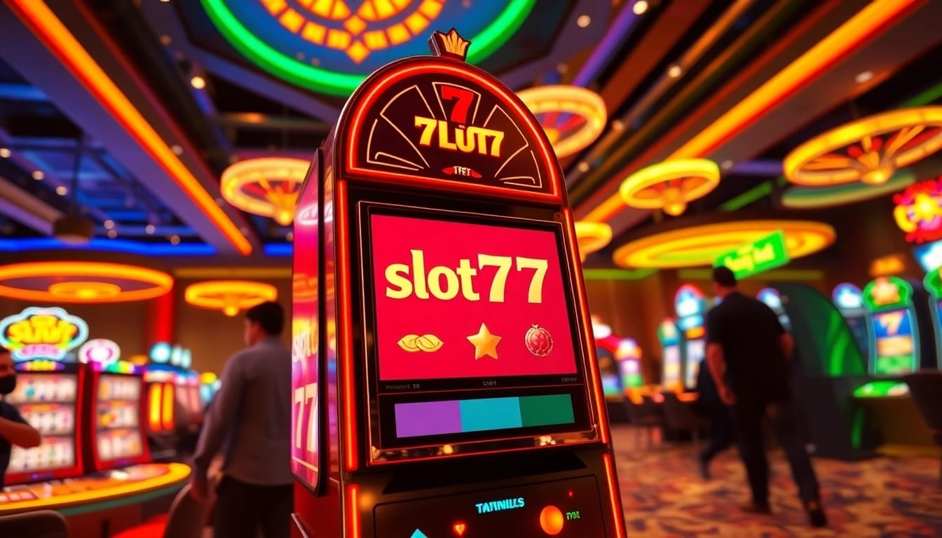 Menangkan slot777 dan rasakan keasyikan bermain di mesin permainan modern.