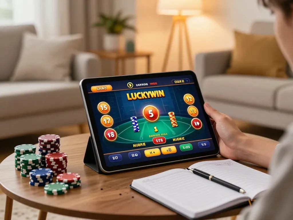 Trải nghiệm các chiến lược chiến thắng với ứng dụng chơi game trực tuyến luckywin trên nền tảng gia đình ấm cúng.
