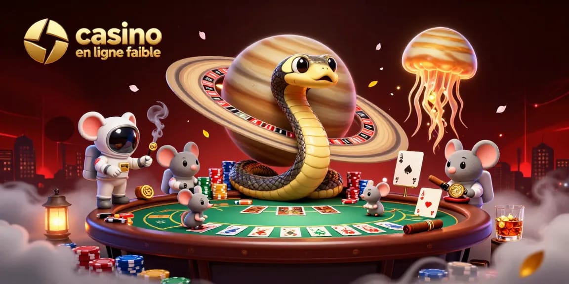 Jouez avec confiance dans un casino en ligne fiable, entouré d'éléments de jeu captivants.