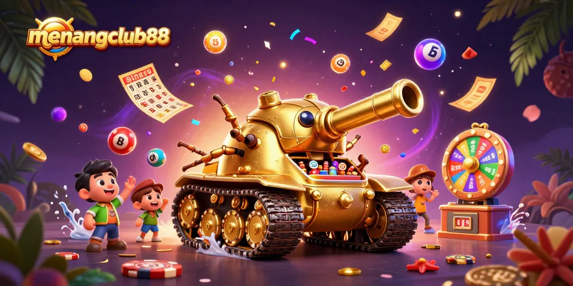 Engage with menangclub88's stunning gaming visuals through an immersive 3D casino experience.