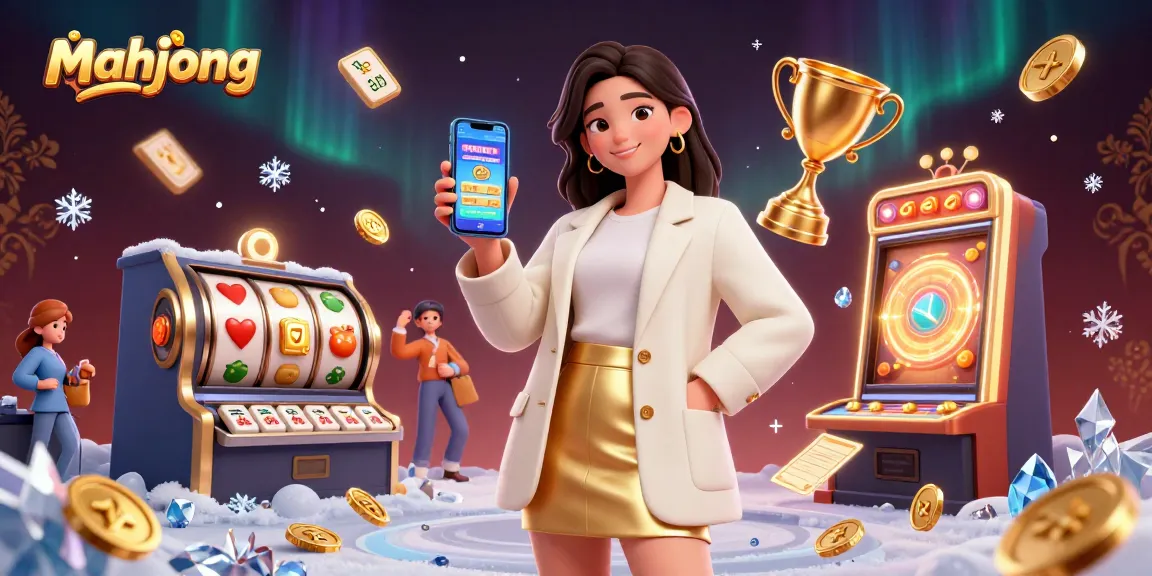 Play Mahjong with high-energy slot elements and vibrant casino graphics for an immersive gaming experience.