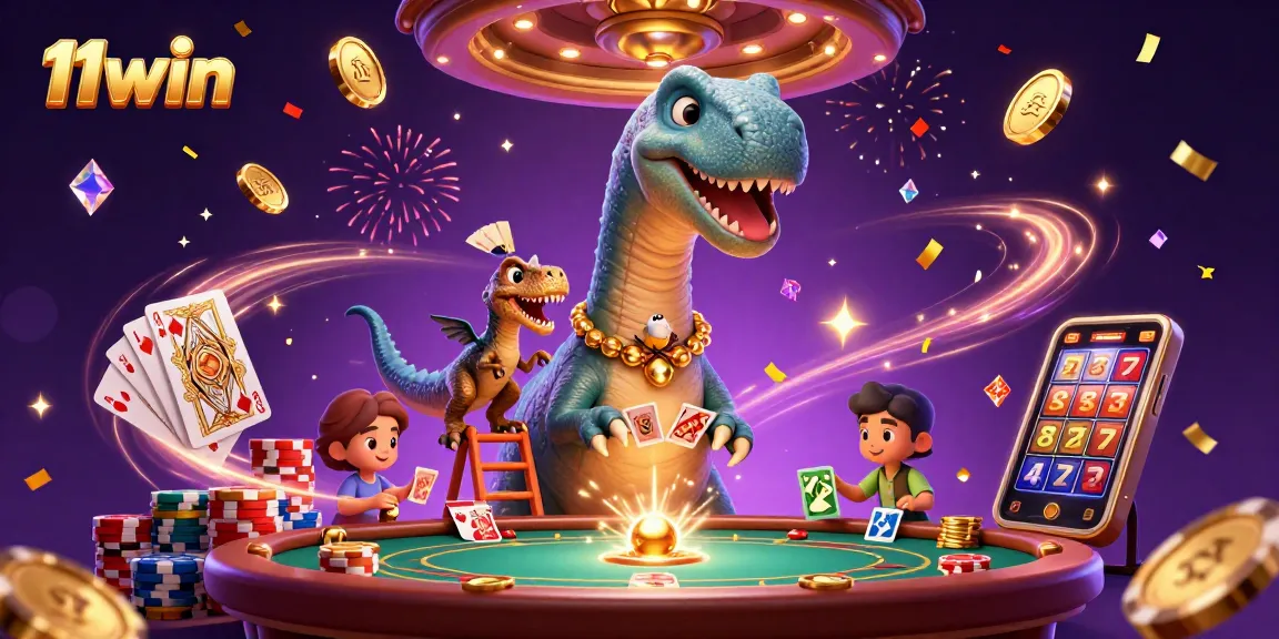 Experience thrilling action at 11win with vibrant casino characters and engaging games.