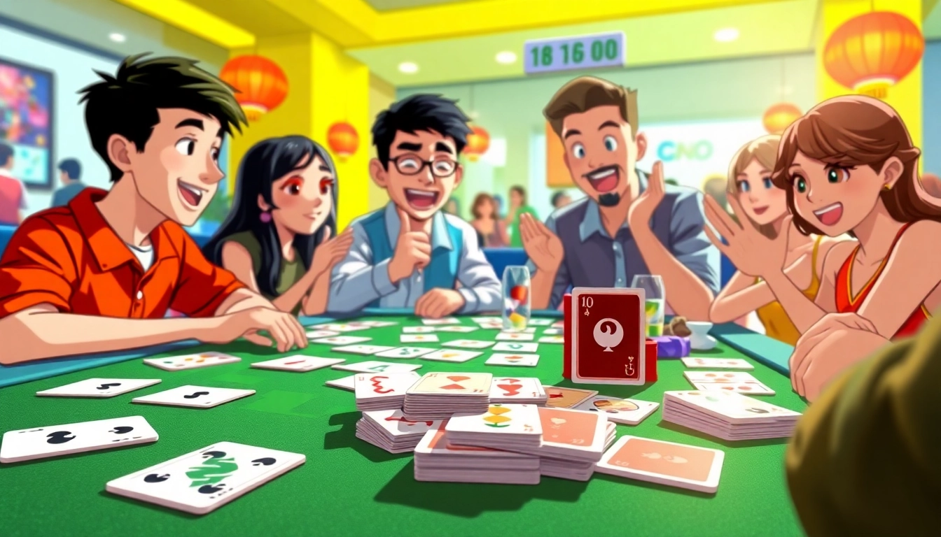 Players immersed in a thrilling Yono Rummy game, celebrating their moves and strategies.
