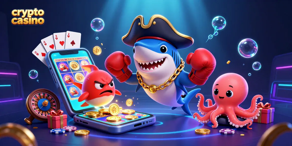 Gioca in un crypto casino entusiasmante con simulazioni colorate e personaggi 3D animati.