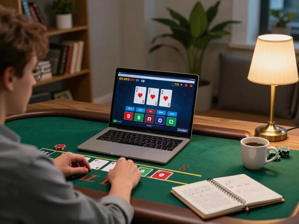Engaging in live dealer blackjack on Onbet's exciting online casino platform.