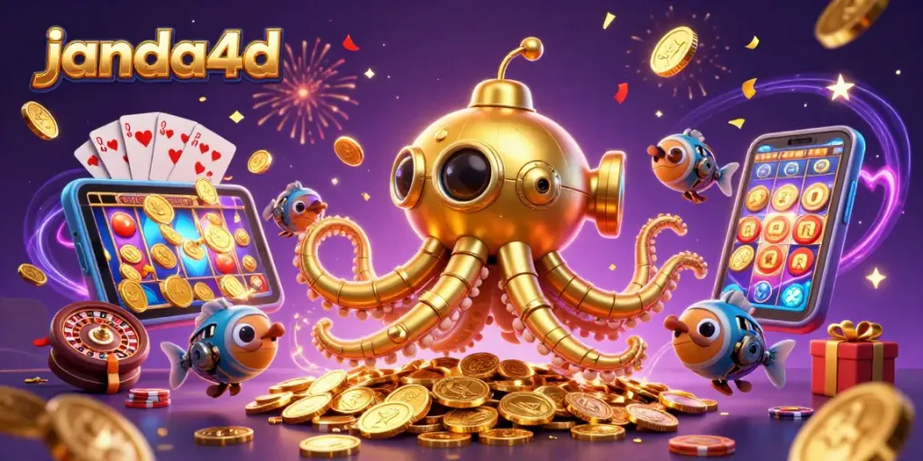JANDA4D menawarkan pengalaman seru dengan slot game dan harta karun di lautan koin emas.