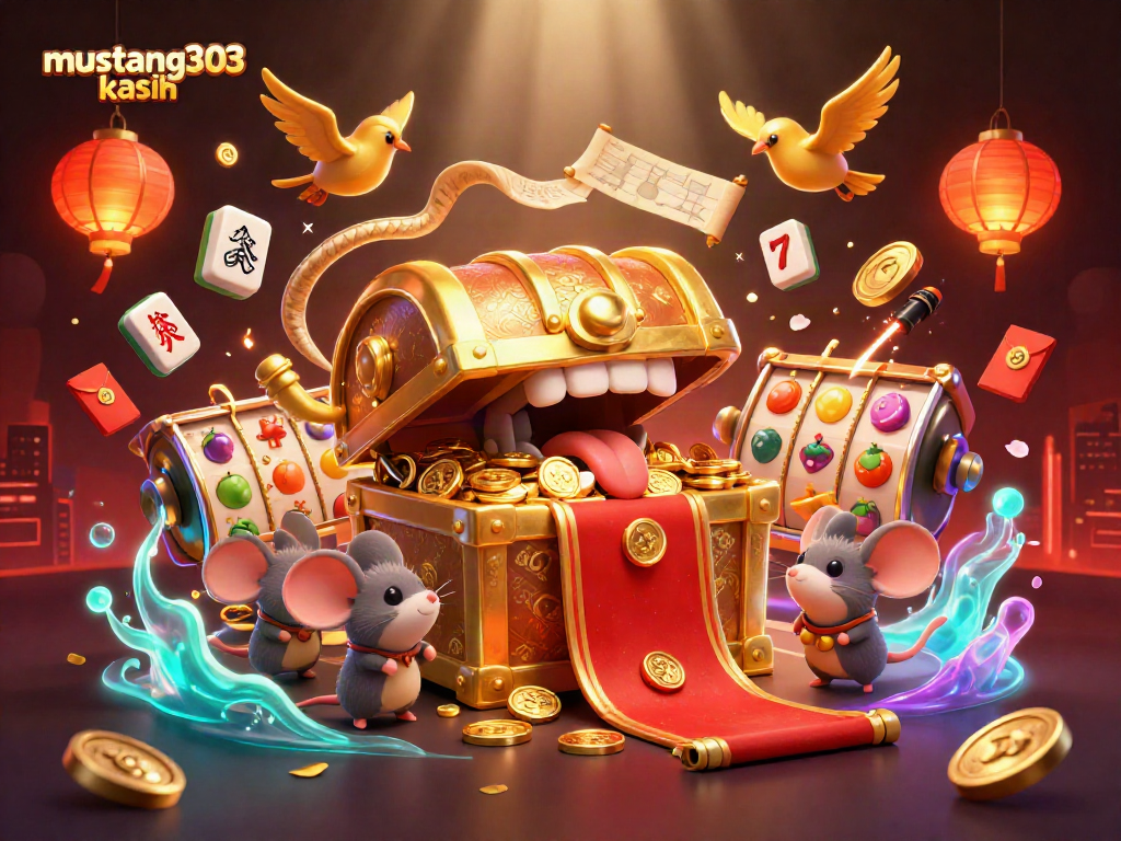 Experience the thrill of winning with mustang303 kasih in this vibrant casino scene.