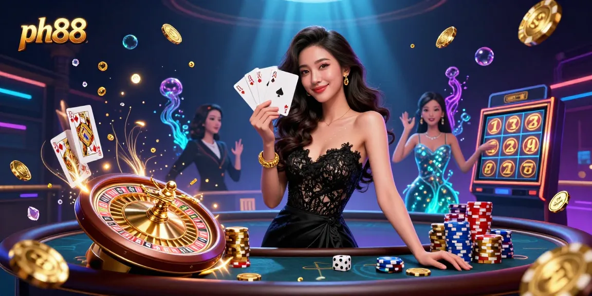 Experience thrilling gameplay at ph88 with vibrant casino visuals and immersive betting elements.