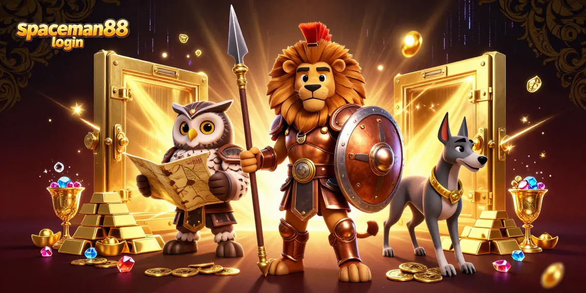 Engage in high-stakes excitement with spaceman88 login amidst treasures and gaming fortunes
