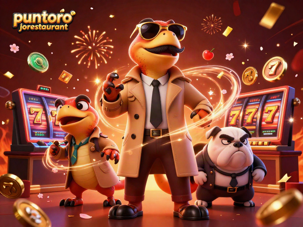 Join the fun at puntorojorestaurant's VIP lounge as raptors cleverly disguise to gamble!