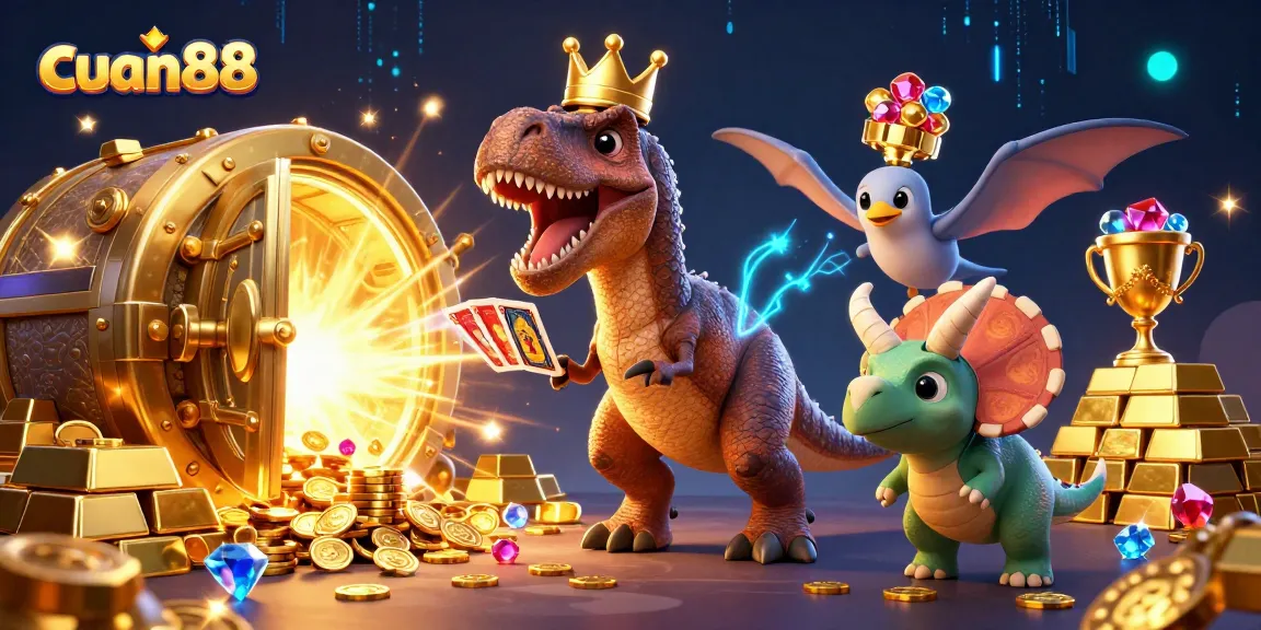 Menangkan permainan slot di cuan88 dengan cara yang menyenangkan dalam ilustrasi 3D yang menakjubkan.