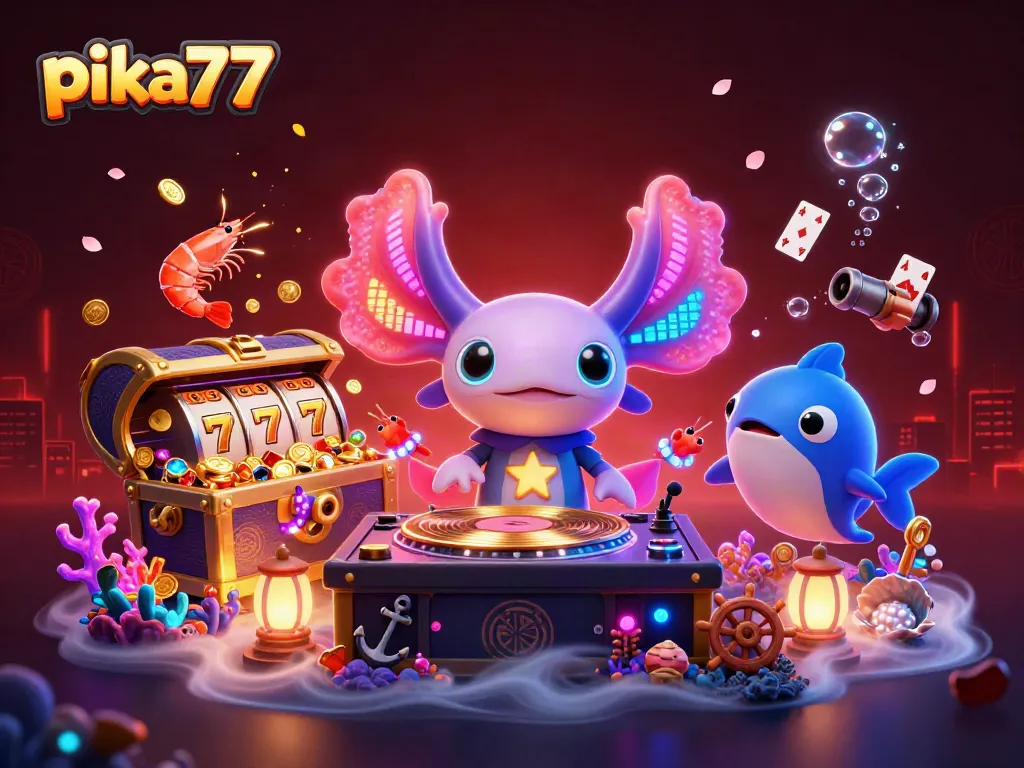 Experience the thrill with pika77's slots featuring vibrant characters and rich game elements.