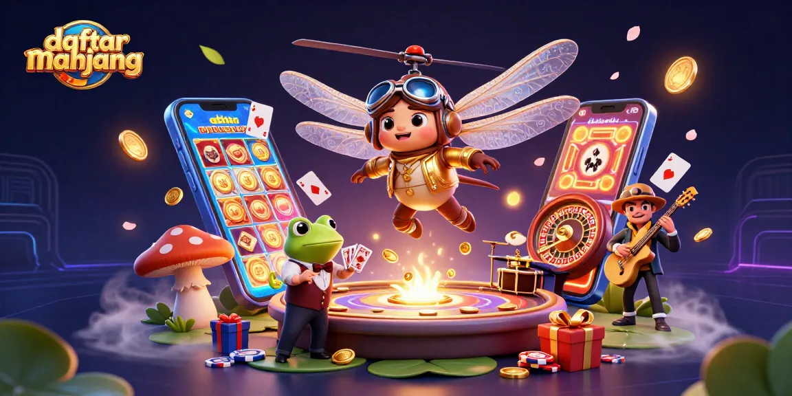 Play and win big with daftar mahjong in a vibrant casino atmosphere