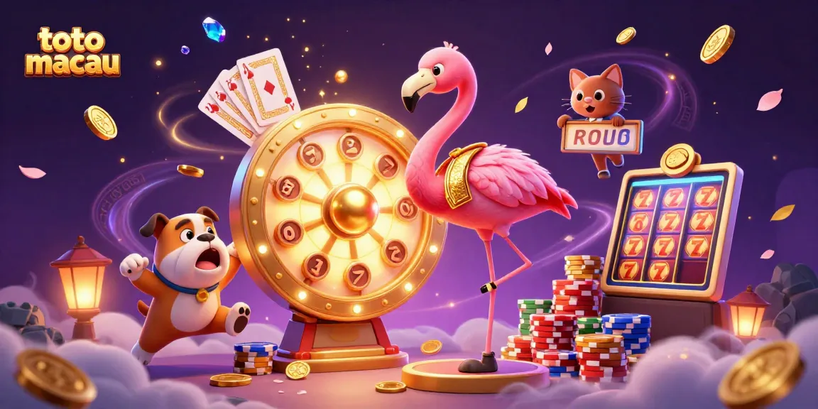 Menangkan hadiah besar di toto macau dengan permainan bergairah bersama karakter lucu.