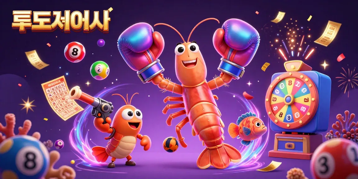 Engage with 토토사이트 through exciting lottery elements, vibrant characters, and dynamic gaming action.