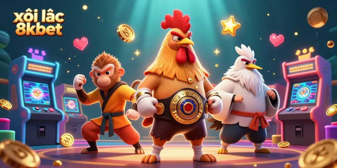 Experience the thrill of xôi lạc 8xbet with a vibrant casino adventure featuring engaging characters and dynamic game elements.