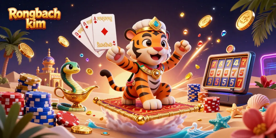 Experience Rongbach kim with exciting gameplay featuring vibrant casino elements and characters.